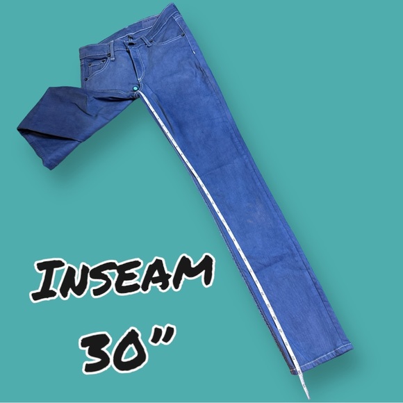 Originally White NWT Skinny Jeans Dyed in Sunshine Yellow ☀️Size 30 - Picture 6 of 9